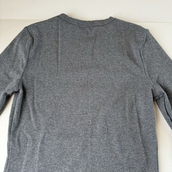 Banana Republic Women’s 3/4 Sleeve Flower Print Top Gray Small - Picture 9 of 12